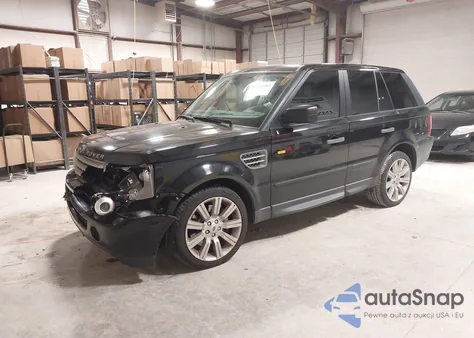 2008 Land Rover Range Rover Sport Supercharged из США, поврежденный, VIN SALSH23468A126499